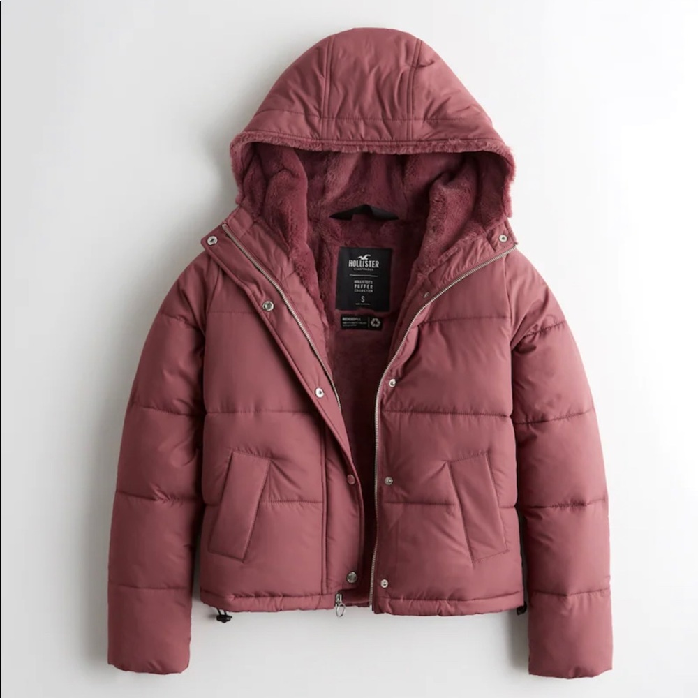 Pink Puffer Jacket
